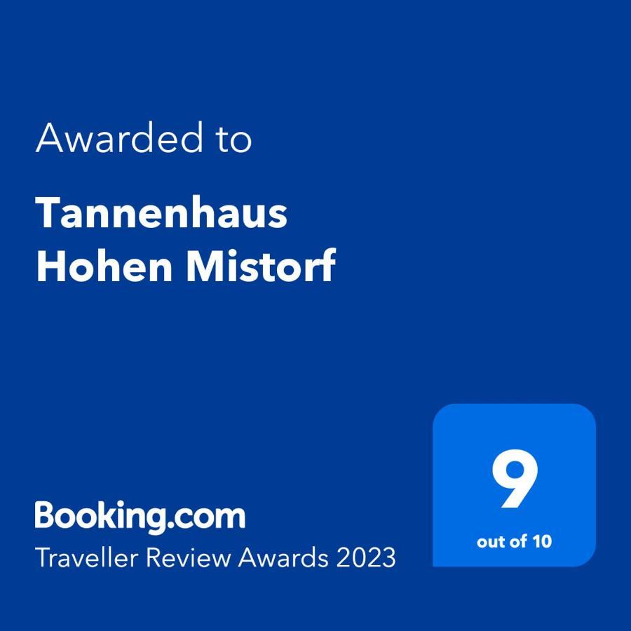 Вилла Tannenhaus Hohen Mistorf Alt Suhrkow Экстерьер фото